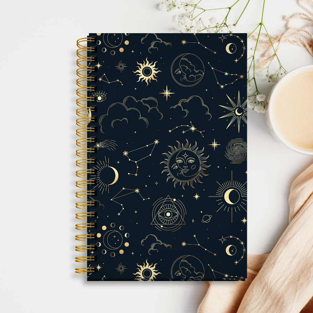 Zodiac Spiral Notebook - Arcana