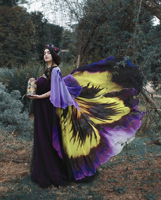 Flower Pansy Cloak