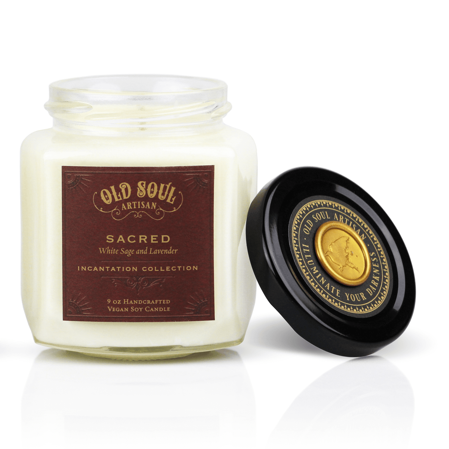 Sacred - 9oz Soy Candle - Inspired by Herbal Folklore