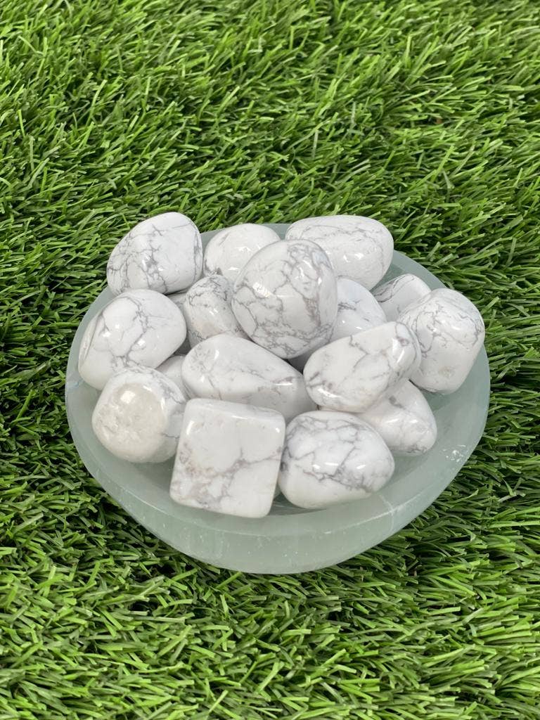 Howlite Tumbled Stones – Arcana